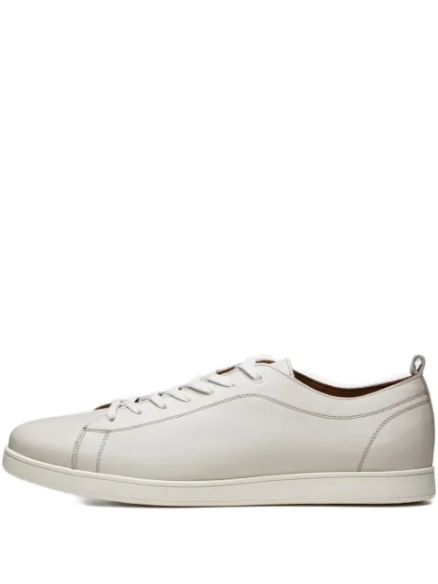 Poche Paris tenis de piel con agujetas