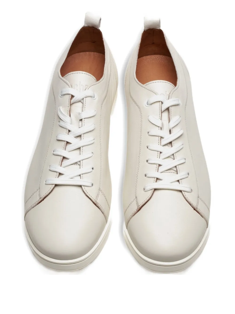 Poche Paris Leren sneakers Beige