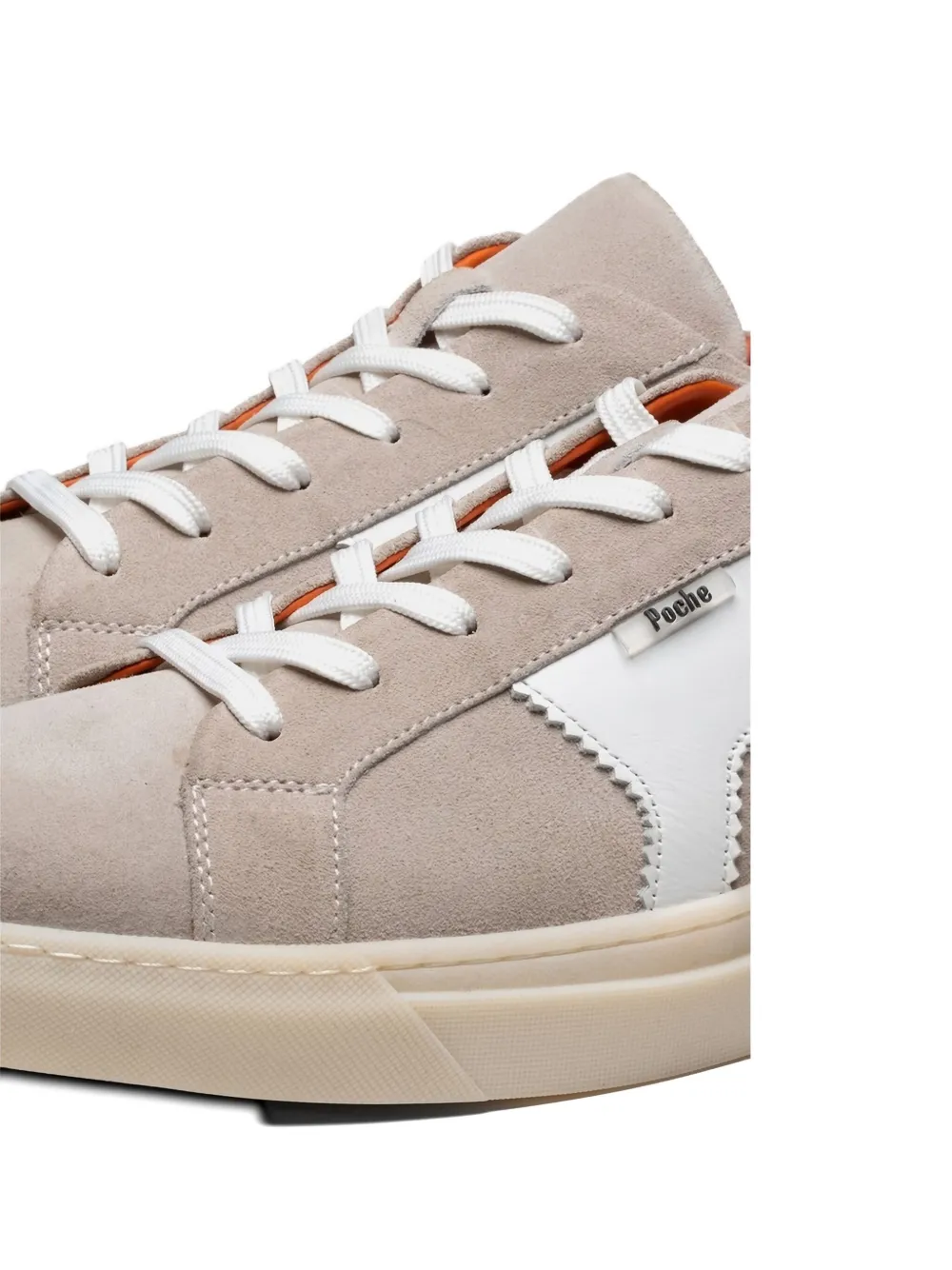 Poche Paris Hugo Low-top Sneakers In Neutral