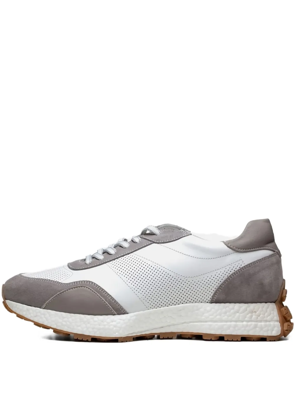 Poche Paris Isaac2 perforated-leather sneakers White