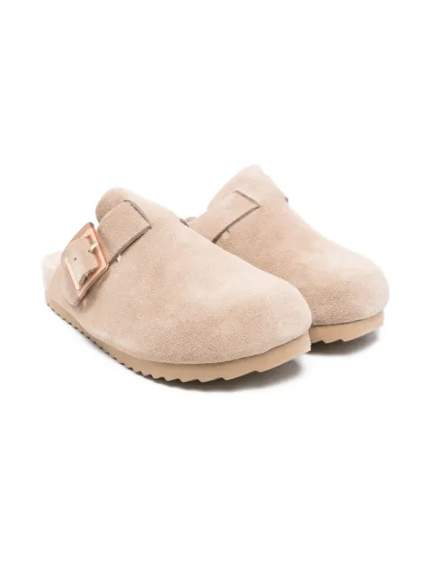 Colors Of California Kids Slipper de camurça com fivela