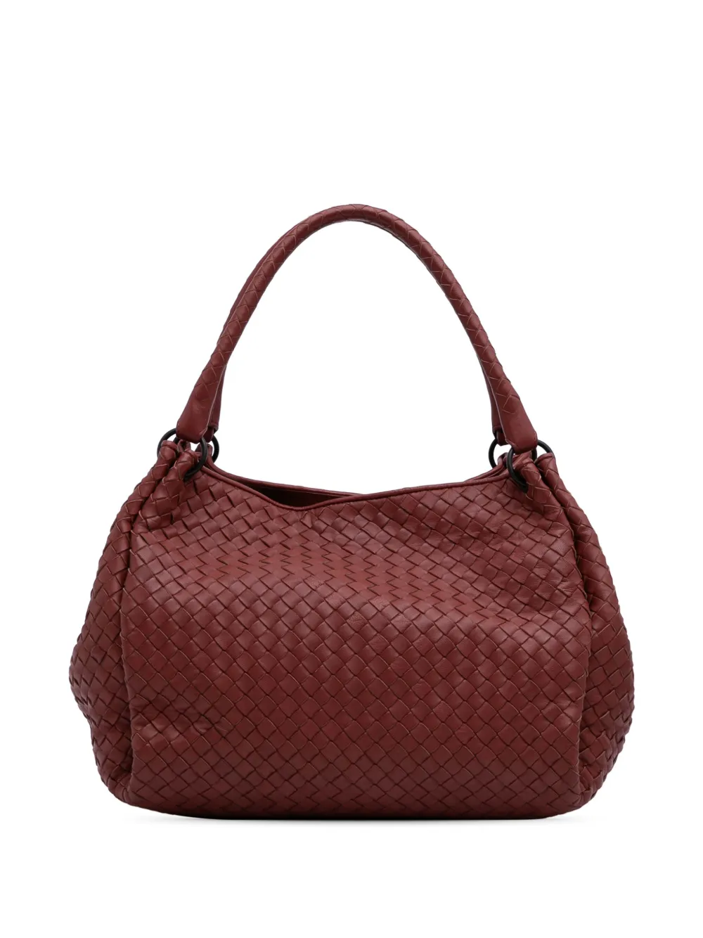 Bottega Veneta Pre-Owned 2012-2025 ナッパ イントレチャート パラシュート トートバッグ - レッド Bottega Veneta Pre-Owned 2012-2025 ナッパ イントレチャート パラシュート トートバッグ - レッド