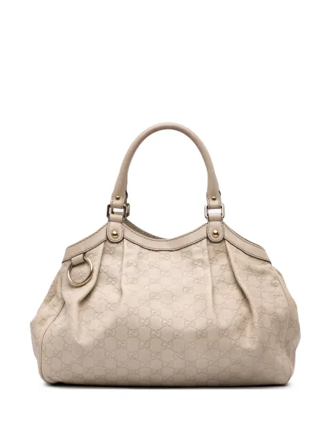 Gucci Pre-Owned 2016-2025 Medium Guccissima Sukey tote bag