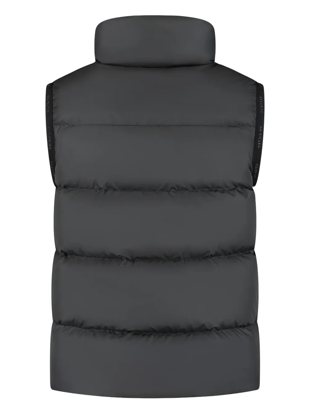 Moncler Enfant quilted puffer vest Grijs