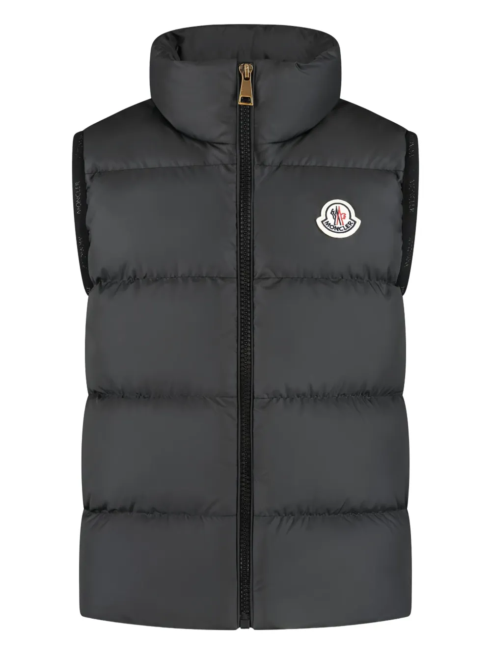 Moncler Enfant quilted puffer vest Grijs