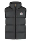 Moncler Enfant quilted puffer vest - Grey