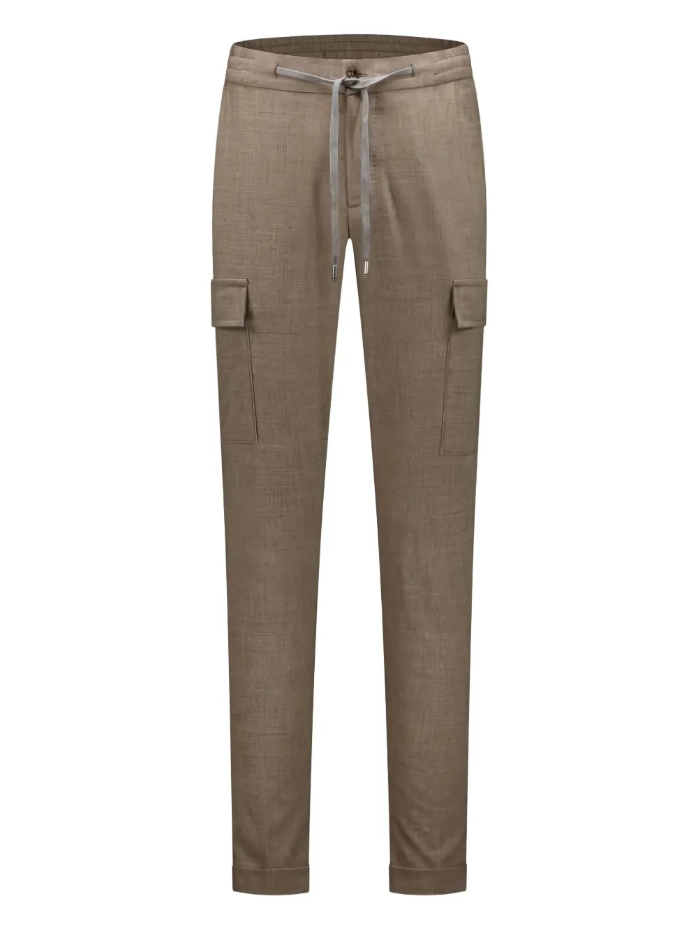 Marco Pescarolo Cargo-pocket Drawstring Trousers In Neutral