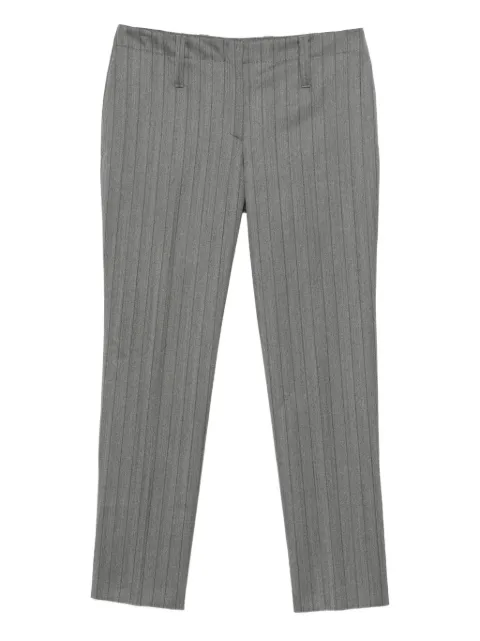 Alexander McQueen pinstripe wool trousers