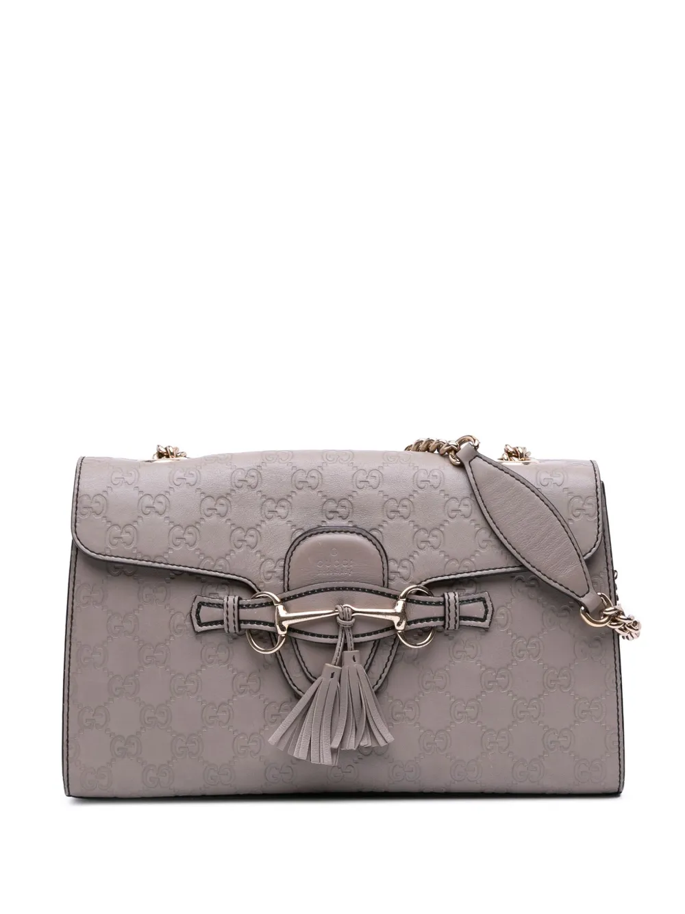 Gucci Pre-Owned 2016-2025 Medium Guccissima Emily shoulder bag - ブラウン Gucci Pre-Owned 2016-2025 Medium Guccissima Emily shoulder bag - ブラウン