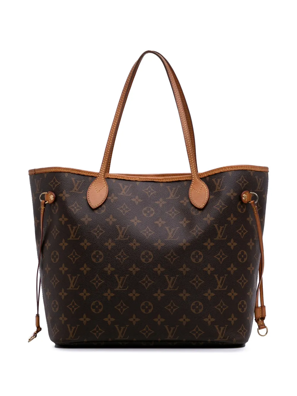 Louis Vuitton Pre-Owned 2014 モノグラム ネヴァーフル MM トートバッグ - ブラウン Louis Vuitton Pre-Owned 2014 モノグラム ネヴァーフル MM トートバッグ - ブラウン