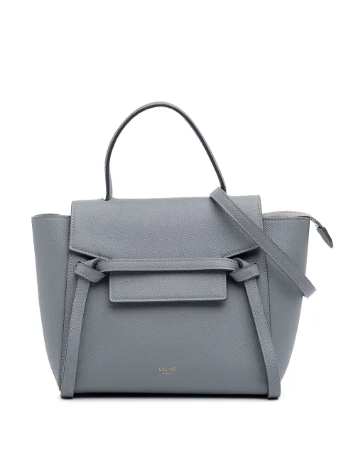 Céline Pre-Owned 2018 Nano Grained Calfskin Belt Bag satchel