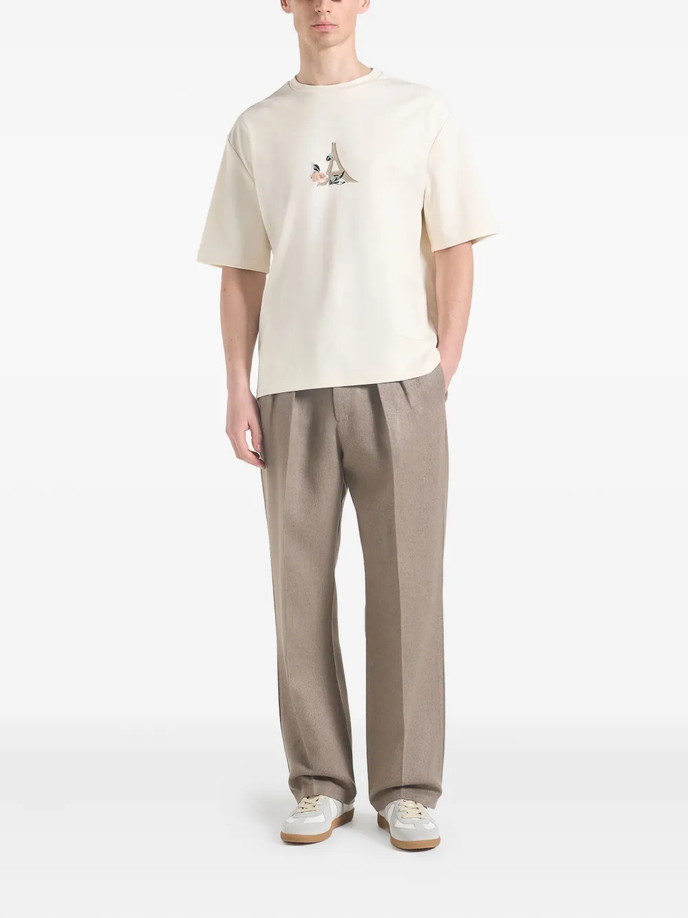 Manière De Voir Thierry T-shirt - Wit