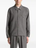 Manière De Voir Leo textured tailored shirt - Grey