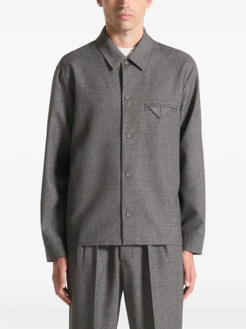 Manière De Voir Leo textured tailored shirt