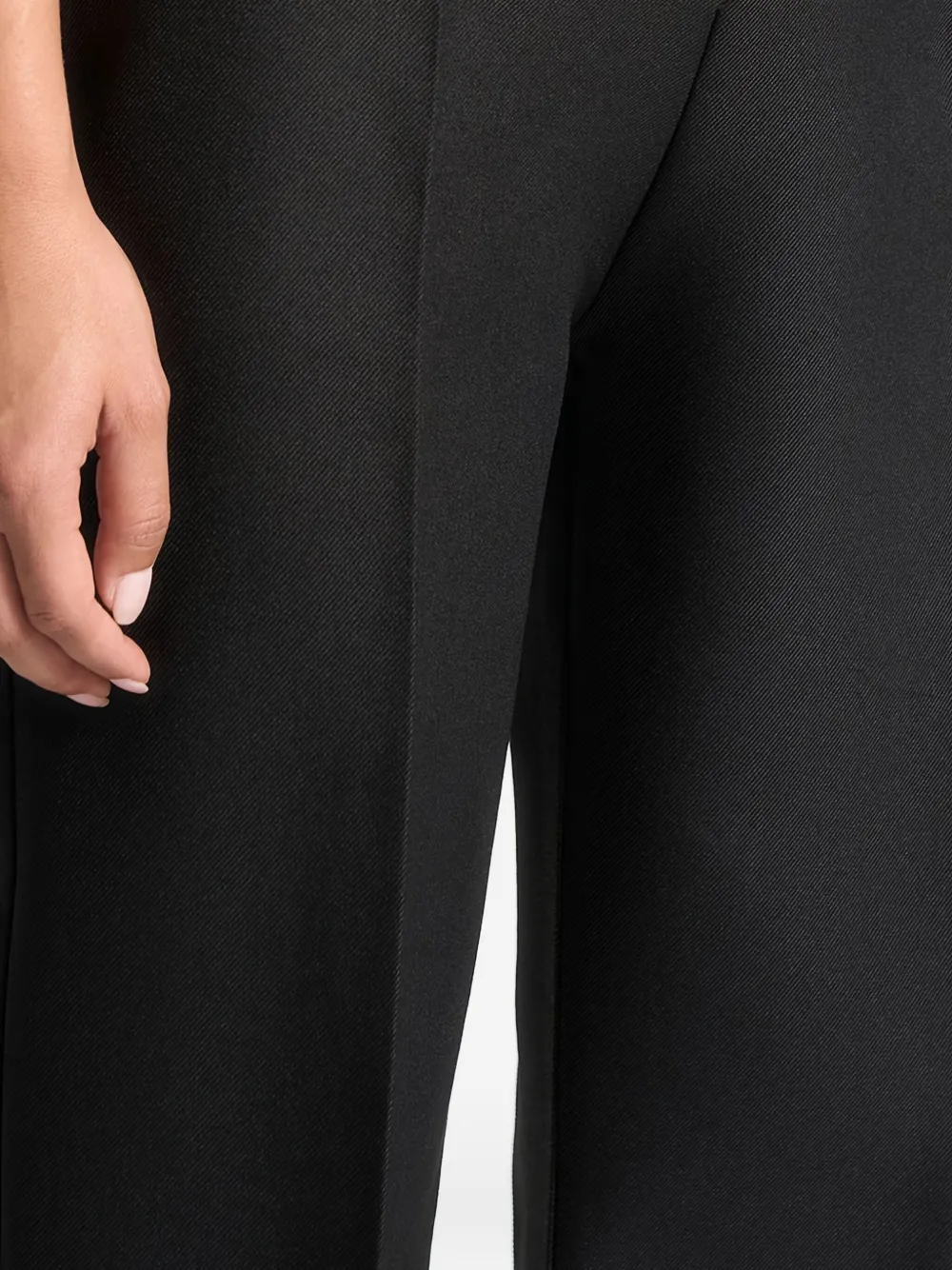 Manière De Voir Pleat-detailed Trousers In Blue