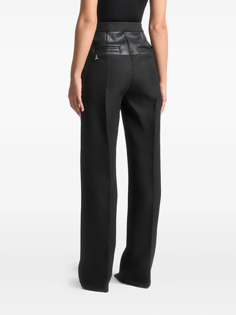 Manière De Voir Pleat-detailed Trousers In Blue