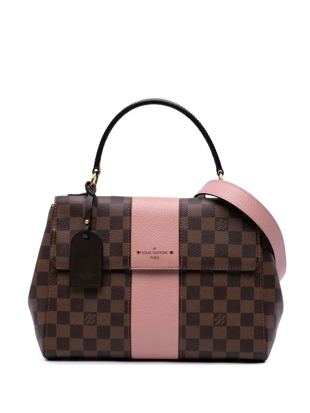 Louis Vuitton Pre-Owned 2017 ダミエ エベヌ ボンド ストリート サッチェルバッグ - ピンク Louis Vuitton Pre-Owned 2017 ダミエ エベヌ ボンド ストリート サッチェルバッグ - ピンク