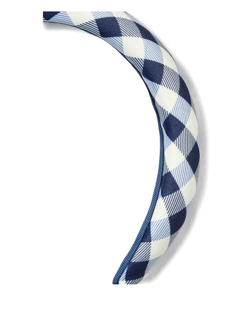Self-Portrait Kids Haarband met gingham ruit Blauw