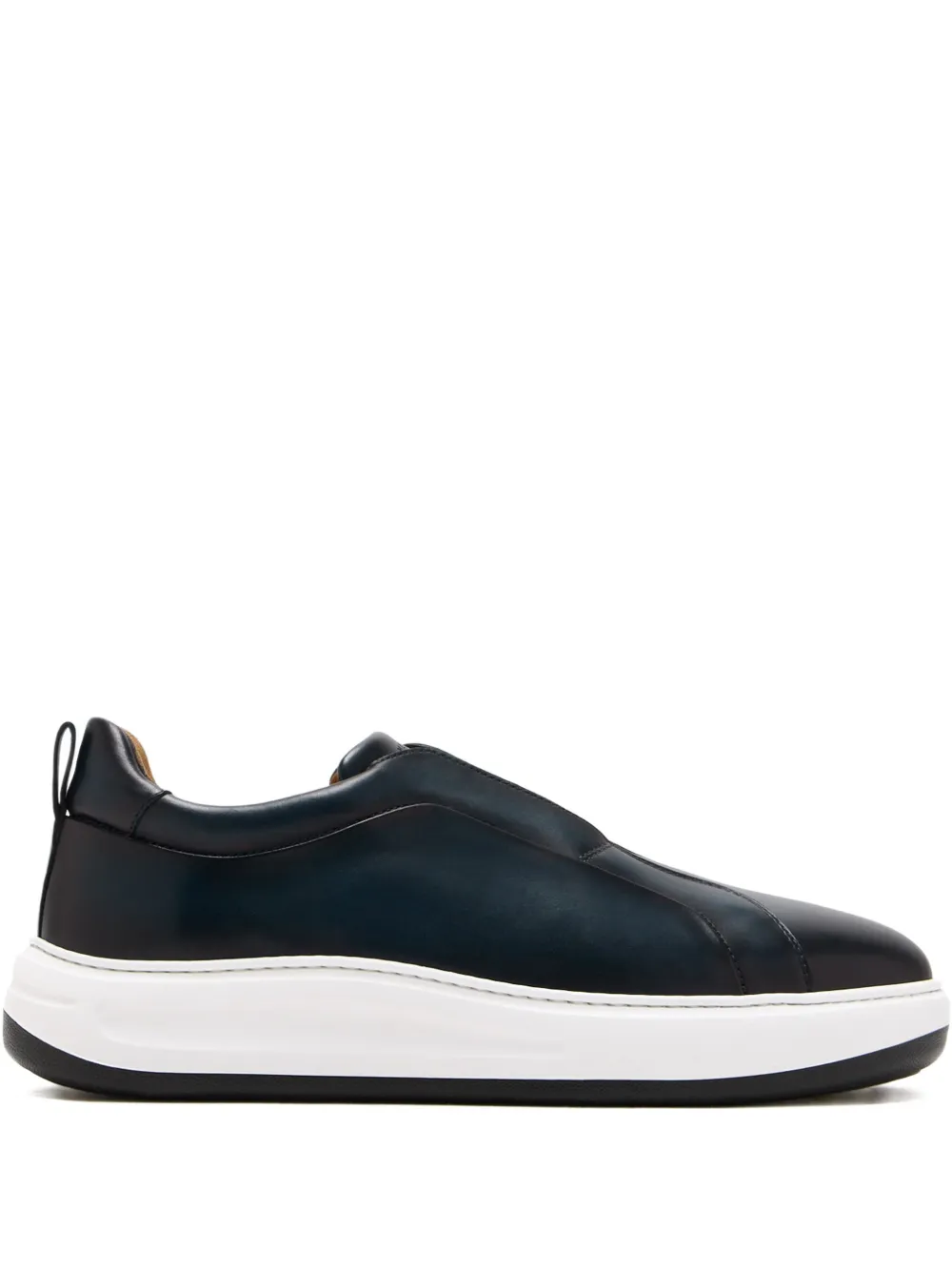 Magnanni Casaro leather slip-on sneakers Blue