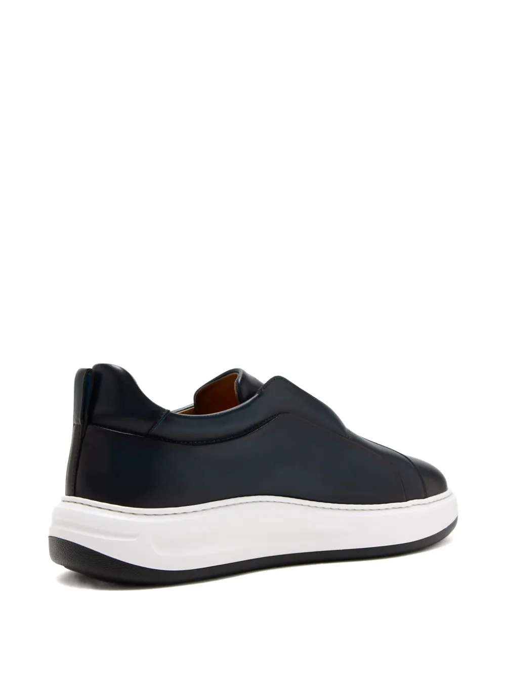 Magnanni Casaro leather slip-on sneakers Blue