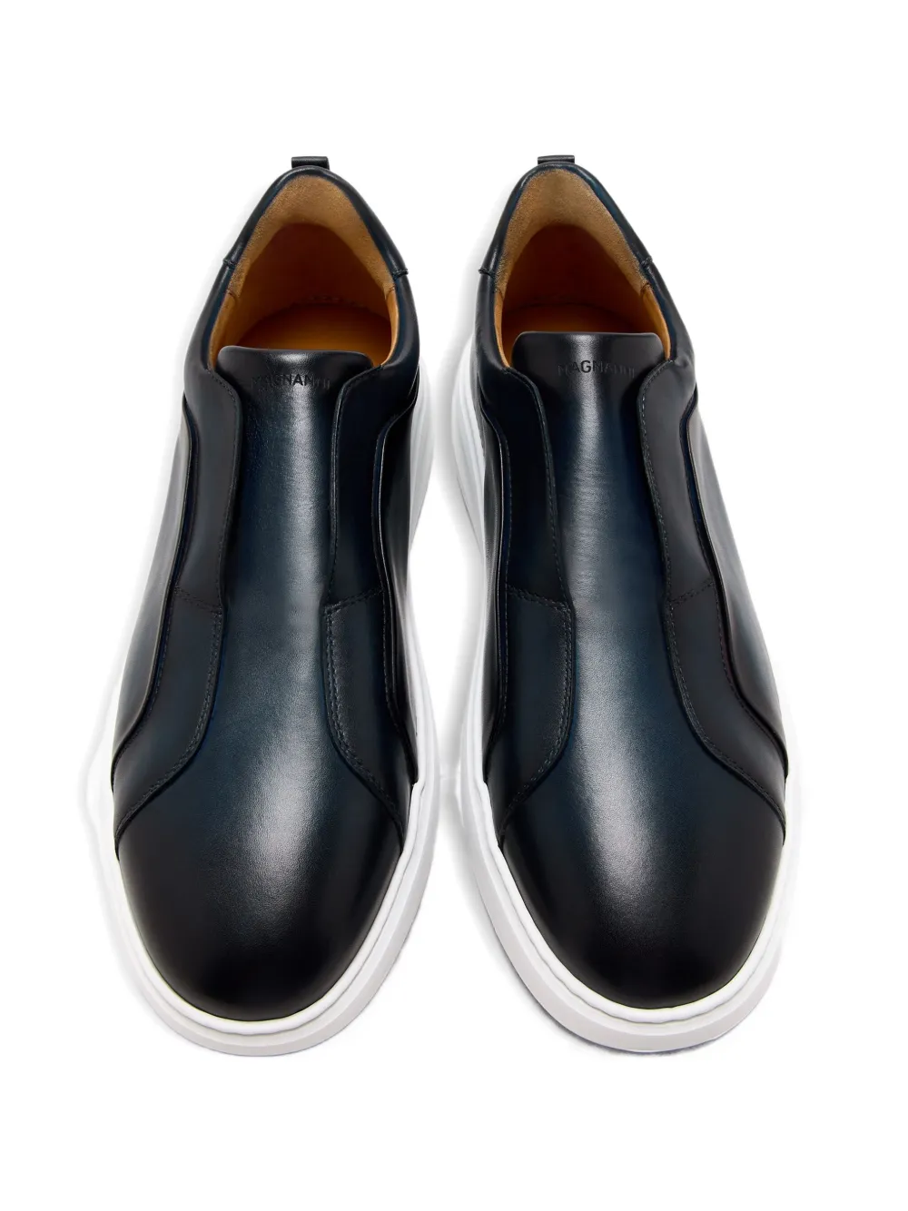 Magnanni Casaro leather slip-on sneakers Blue
