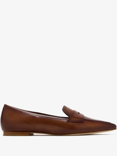 Magnanni пенни-лоферы с заостренным носком