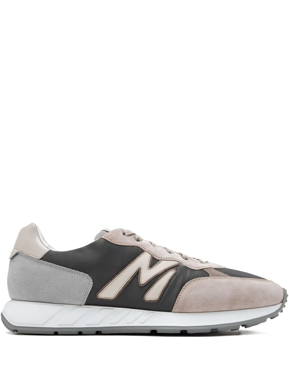 Magnanni Yoki suede leather panel sneakers Brown