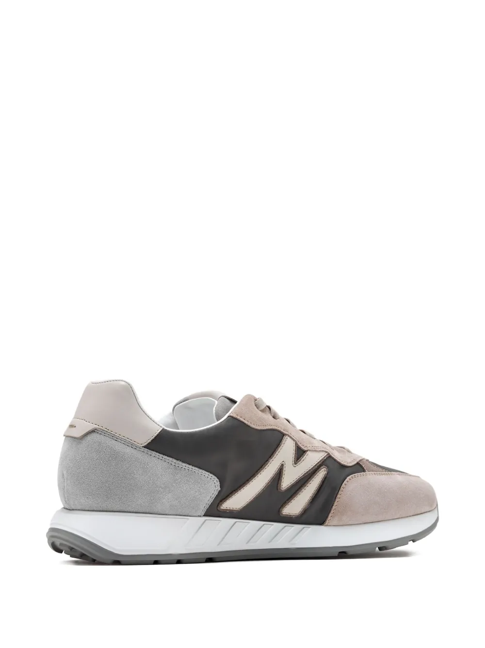 Magnanni Yoki suede leather panel sneakers Brown