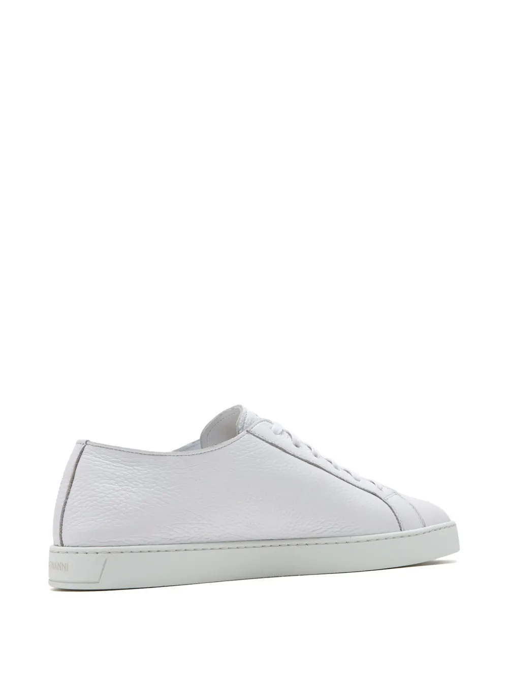 Magnanni leather lace-up sneakers White