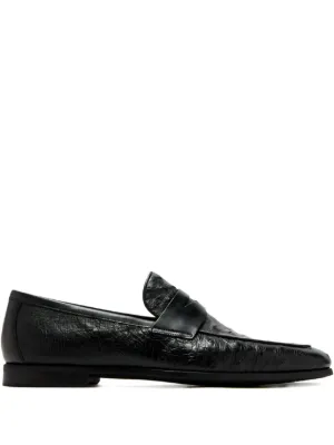 DSQUARED2 D2 レザーローファー | ブラック | FARFETCH JP