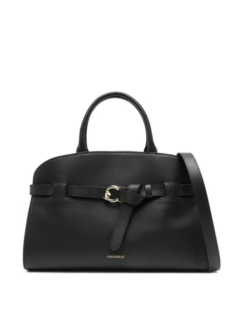 Coccinelle Sabine belt-buckle leather tote bag