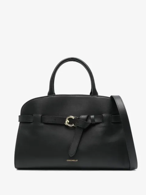 Coccinelle sac cabas Sabine en cuir à boucle