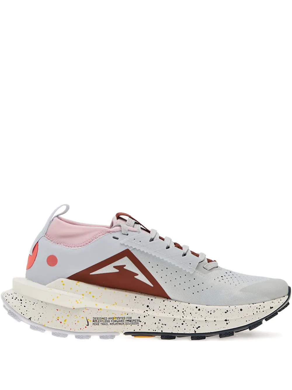 Nike Zegama 2 perforated low-top sneakers Grey
