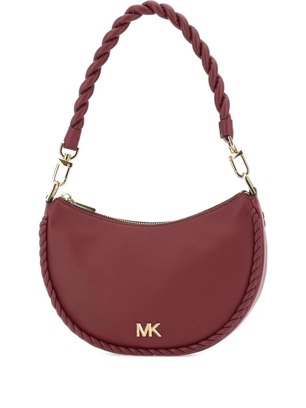 small Kyla braided-handle crescent shoulder bag