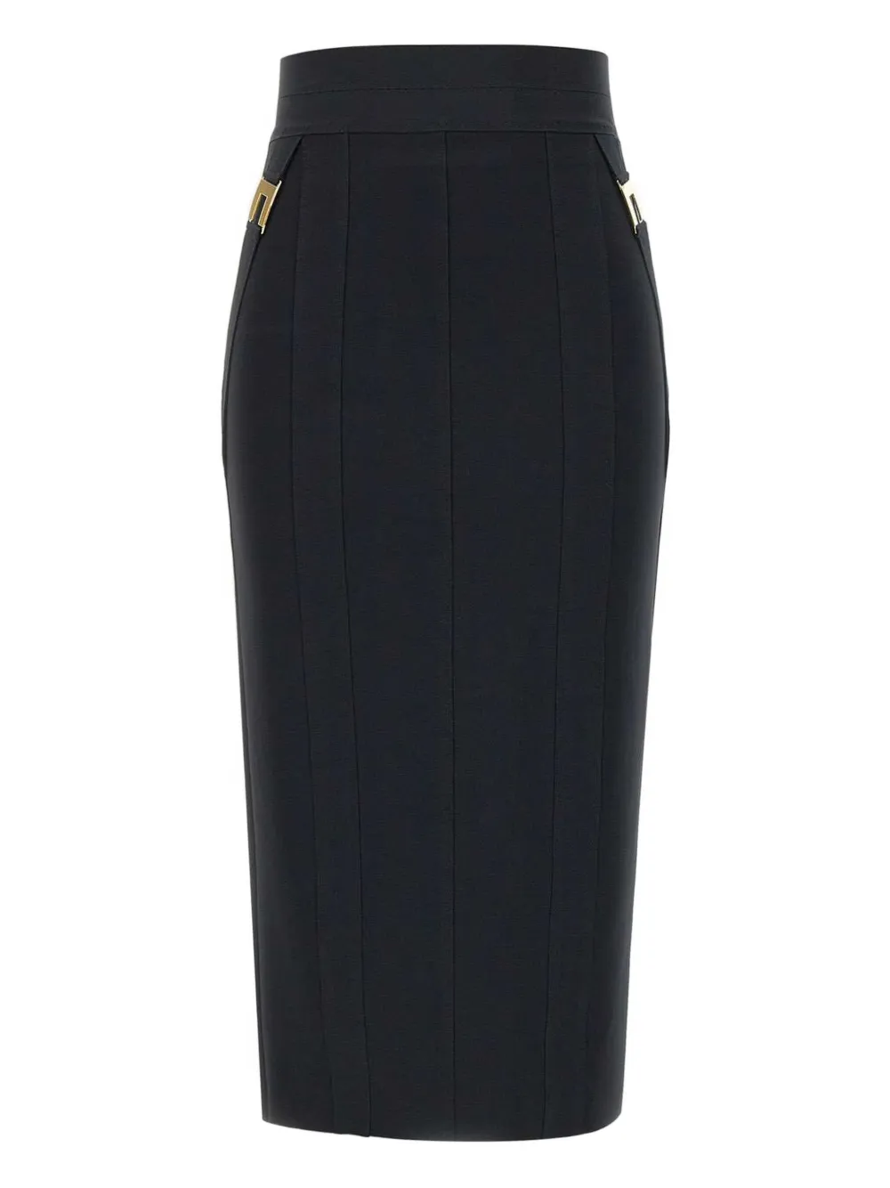 Elisabetta Franchi Events midi skirt Zwart