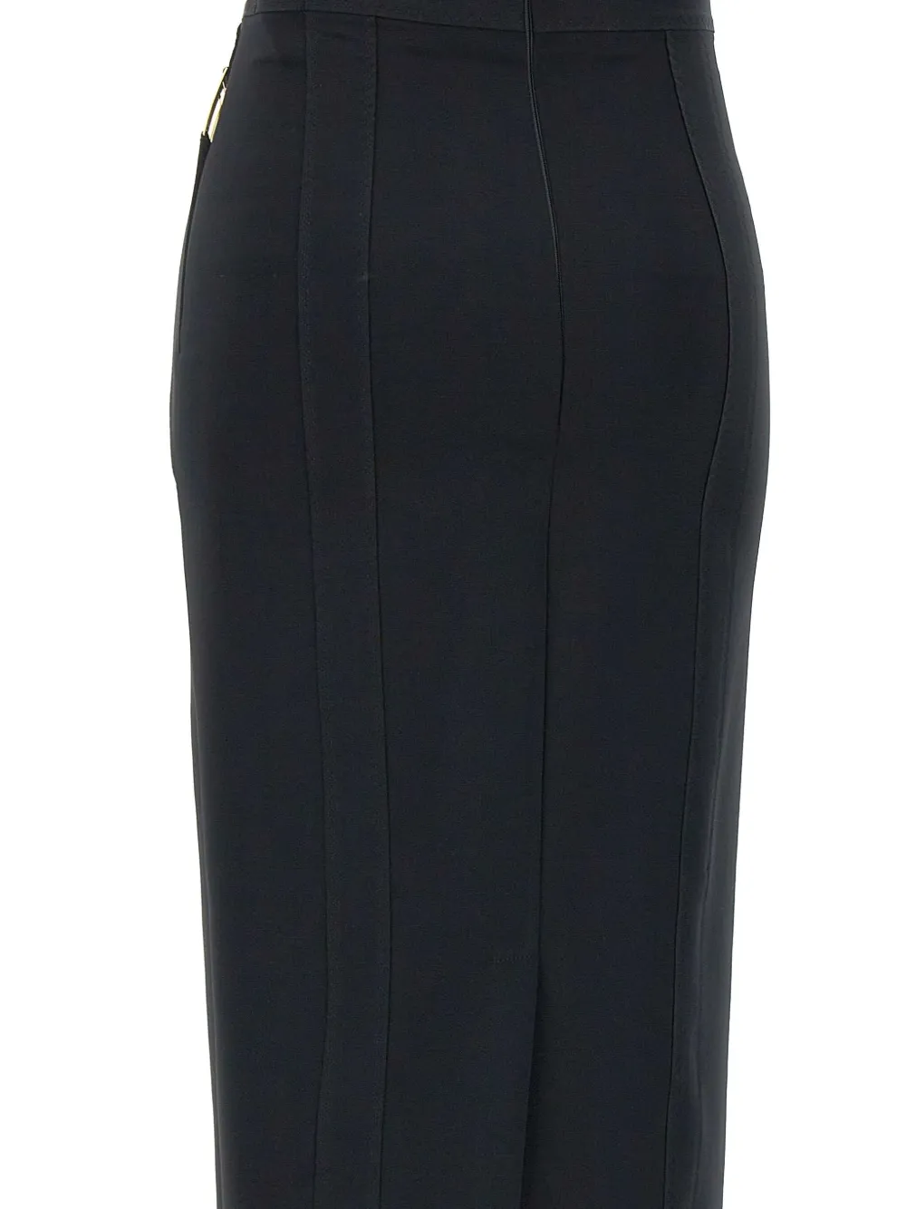 Elisabetta Franchi Events midi skirt Zwart