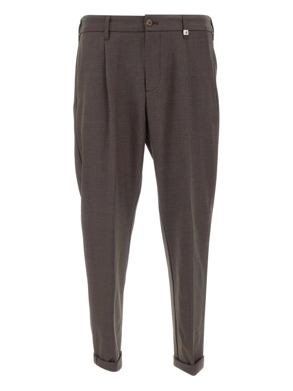pleated dart trousers
