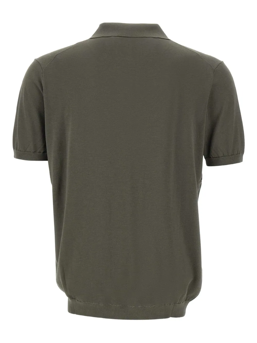 Kangra ribbed-edge short-sleeved polo shirt | Image 2