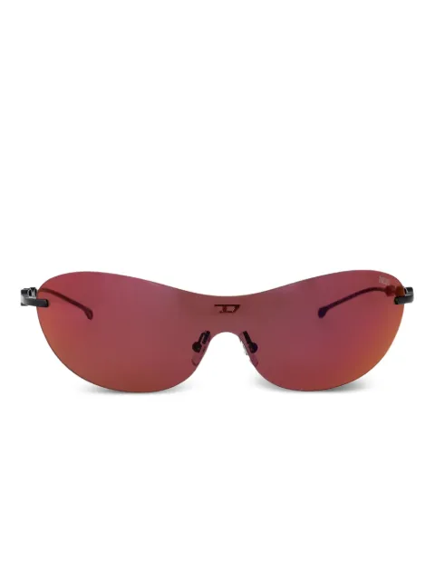 Diesel Iconic rimless shield sunglasses