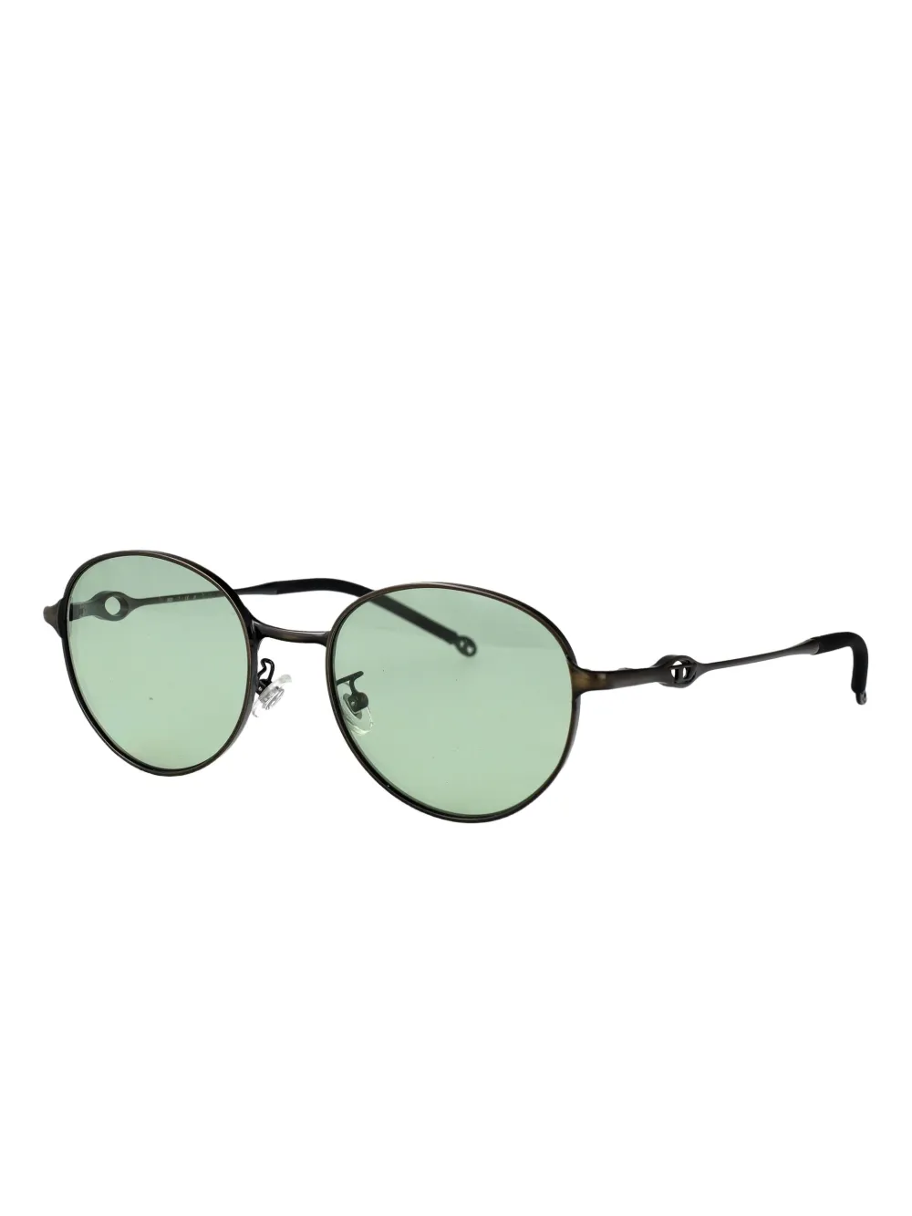 Diesel round-frame sunglasses Zwart