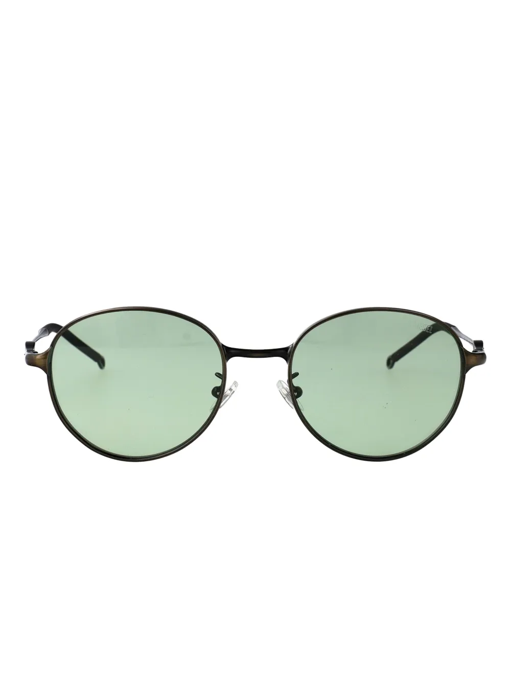 Diesel round-frame sunglasses Zwart