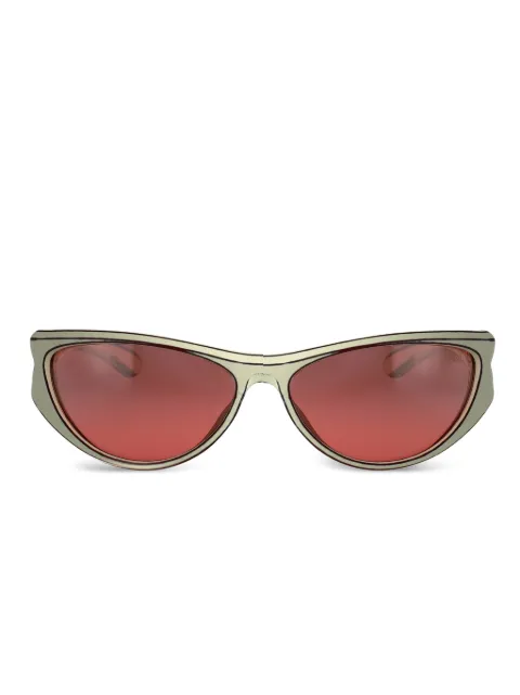 Diesel Sonnenbrille mit geometrischem Gestell