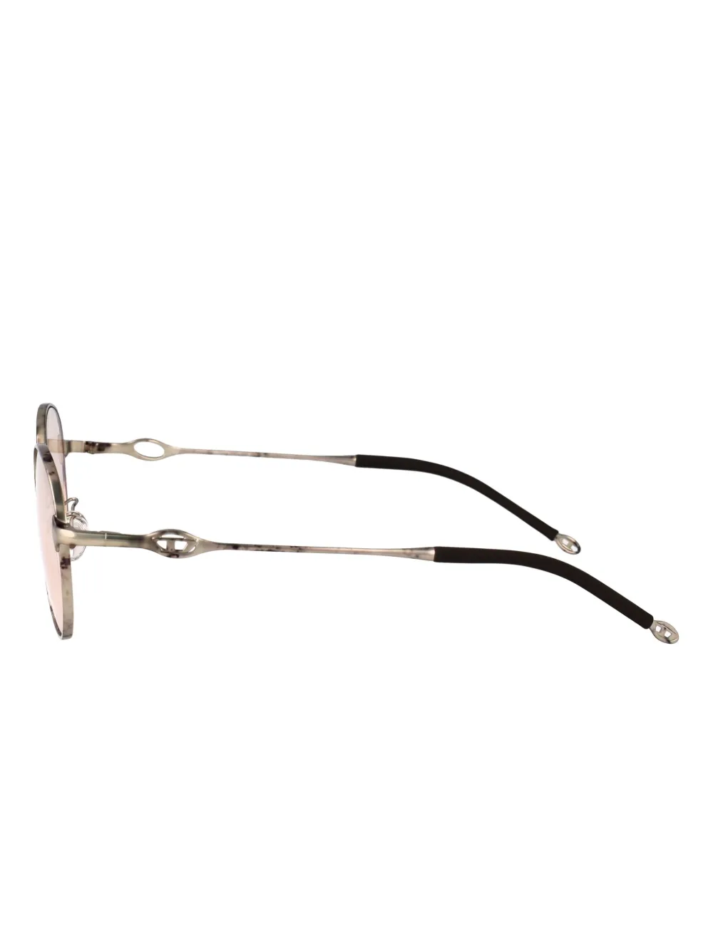 Diesel oval-frame sunglasses Grijs