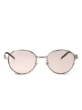 Diesel oval-frame sunglasses - Grey