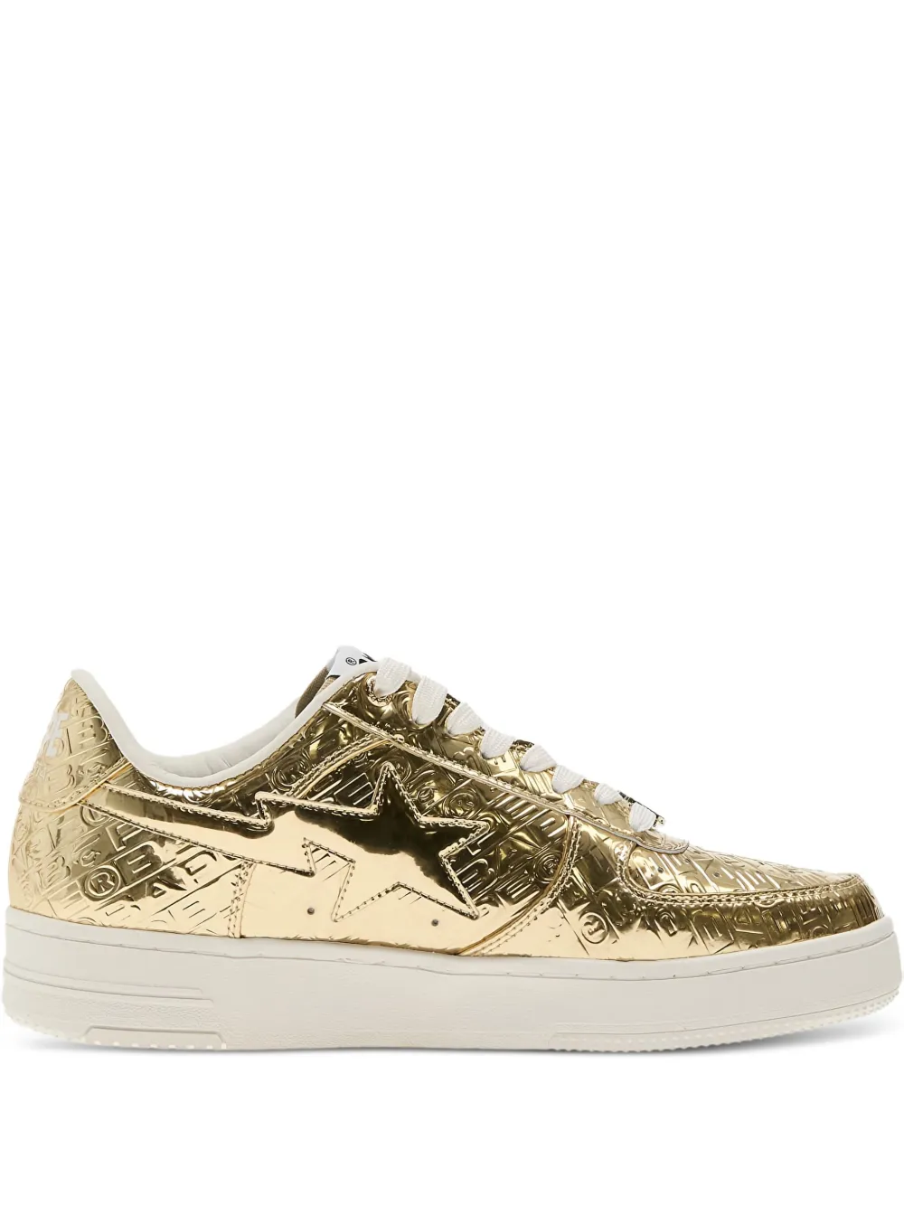 A BATHING APE Bape STA #5 sneakers Gold