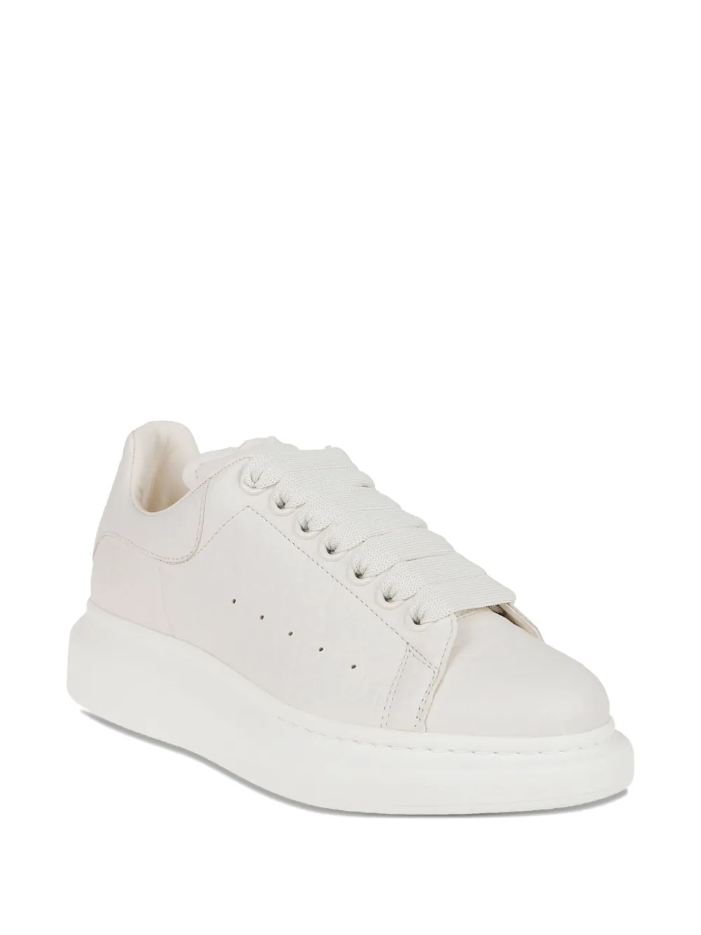 Alexander McQueen Oversized leather platform sneakers | Low-Tops | Image 2