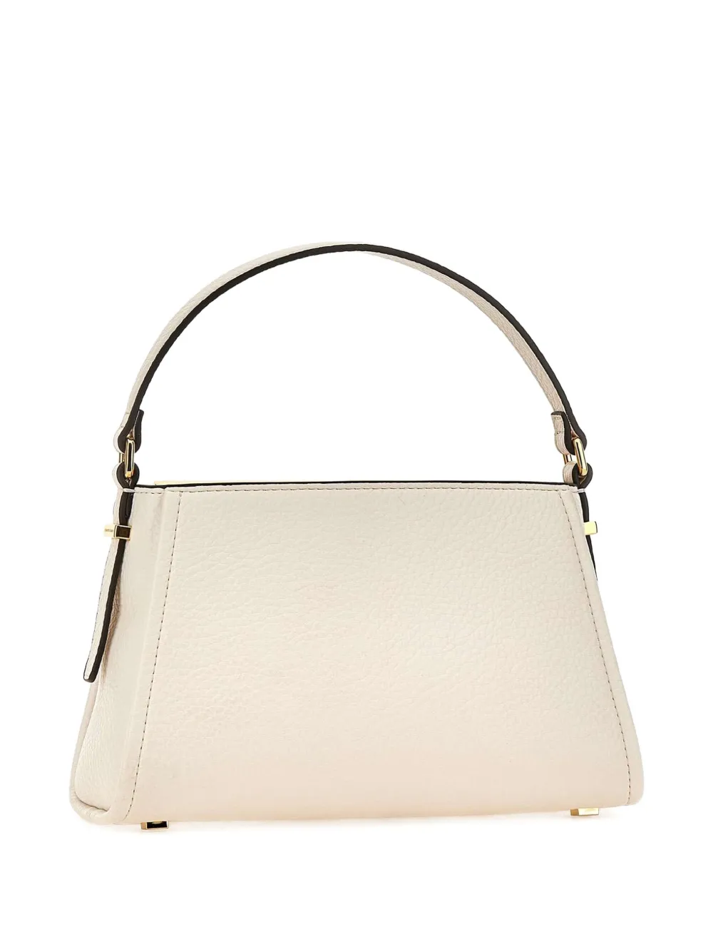 Elisabetta Franchi small logo-plaque top-handle tote bag Beige