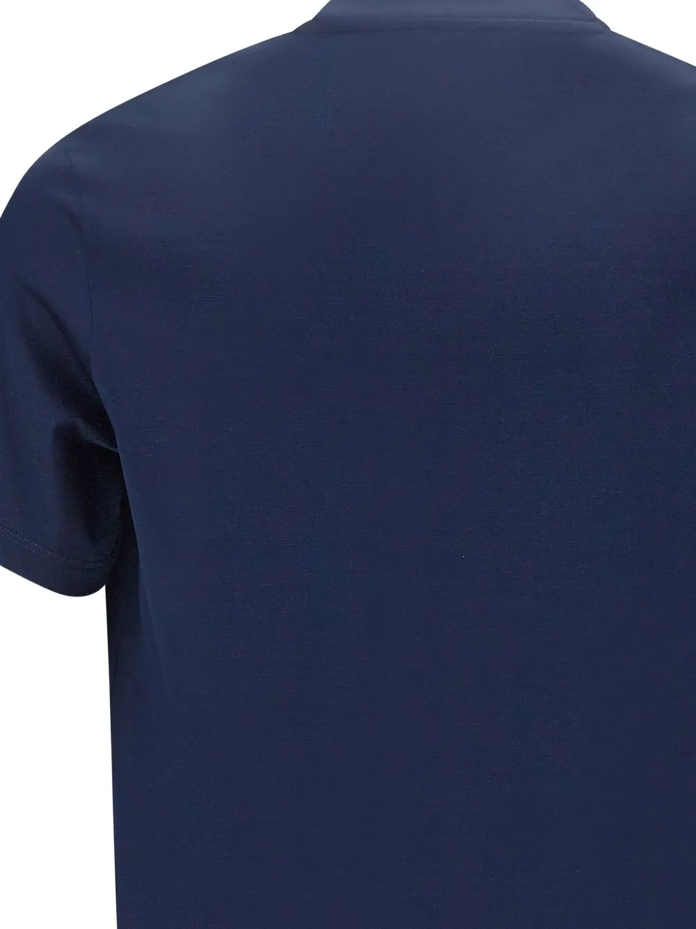 Paul & Shark logo cotton T-shirt Blauw