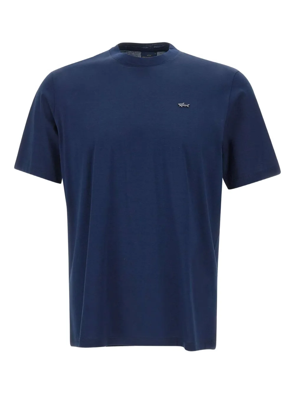 Paul & Shark logo cotton T-shirt Blauw