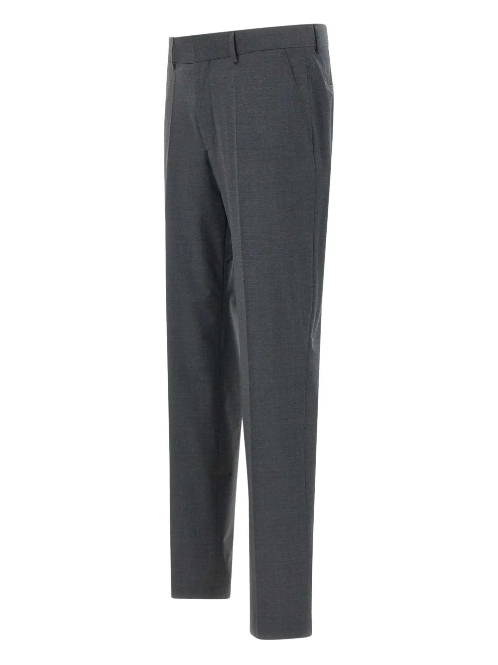 BOSS Broek met haak en rits Grijs
